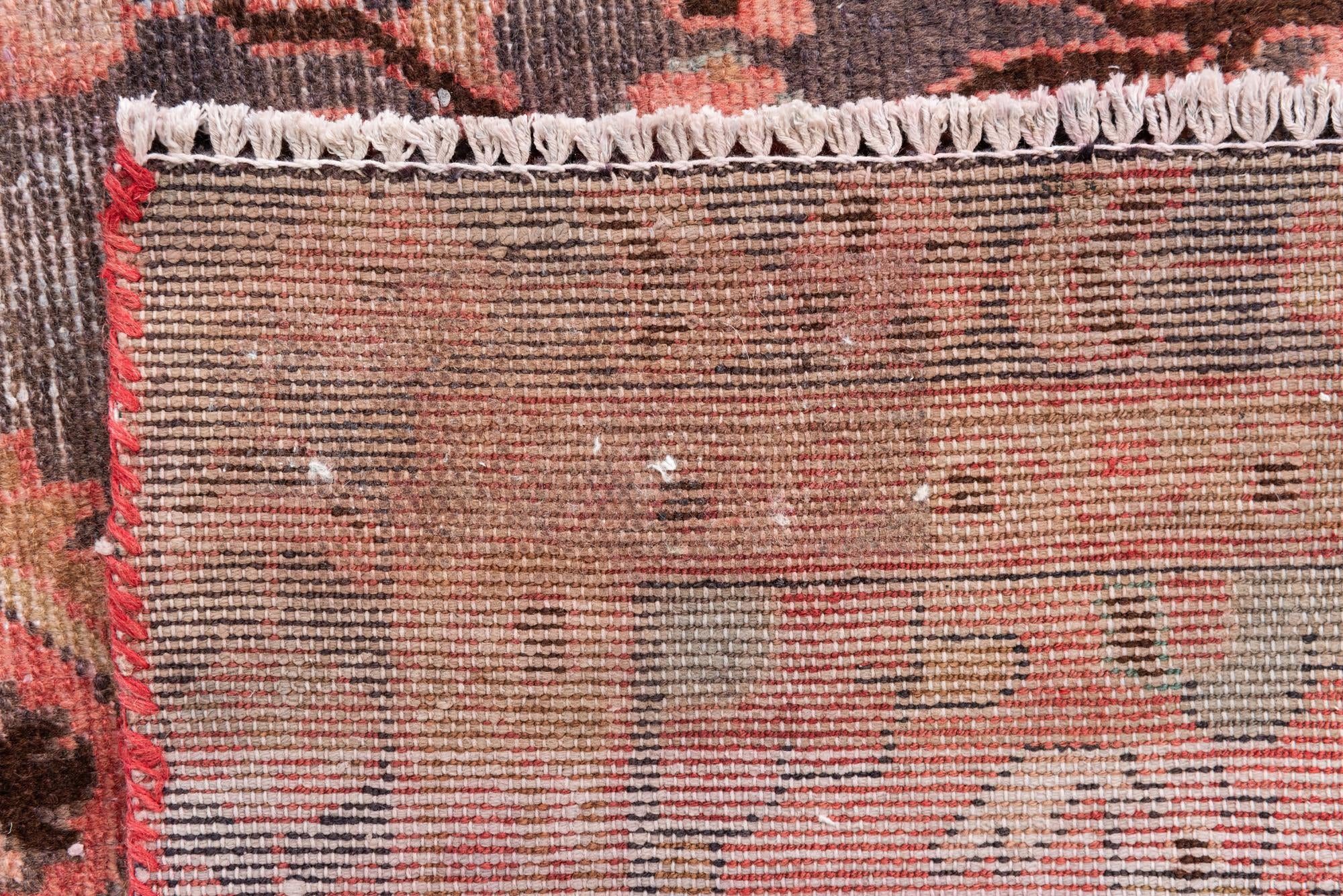 4' 1 x 6' 8 Hand Knotted Ultra Vintage Persian Wool Rug