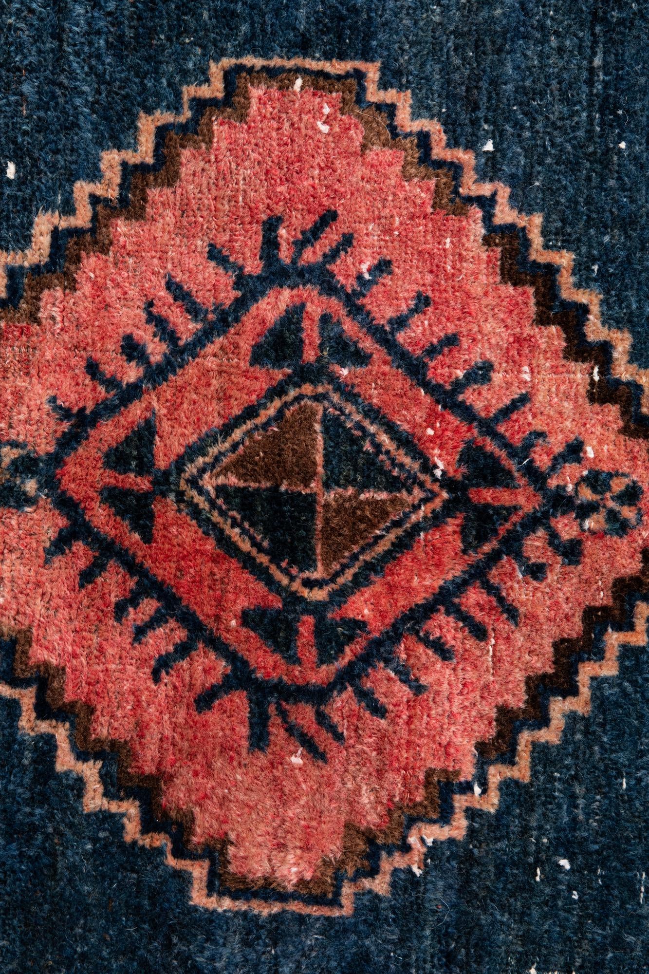 135cm x 220cm anudado a mano Ultra Vintage Alfombra Persa Lana