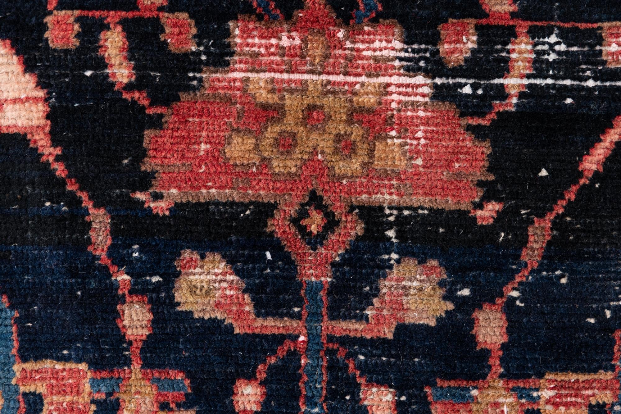 4' 9 x 6' Hand Knotted Ultra Vintage Persian Wool Rug