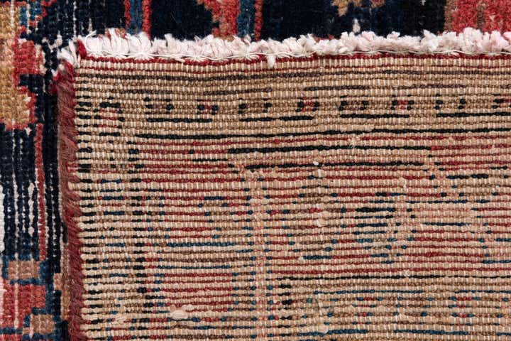 4' 9 x 6' Hand Knotted Ultra Vintage Persian Wool Rug