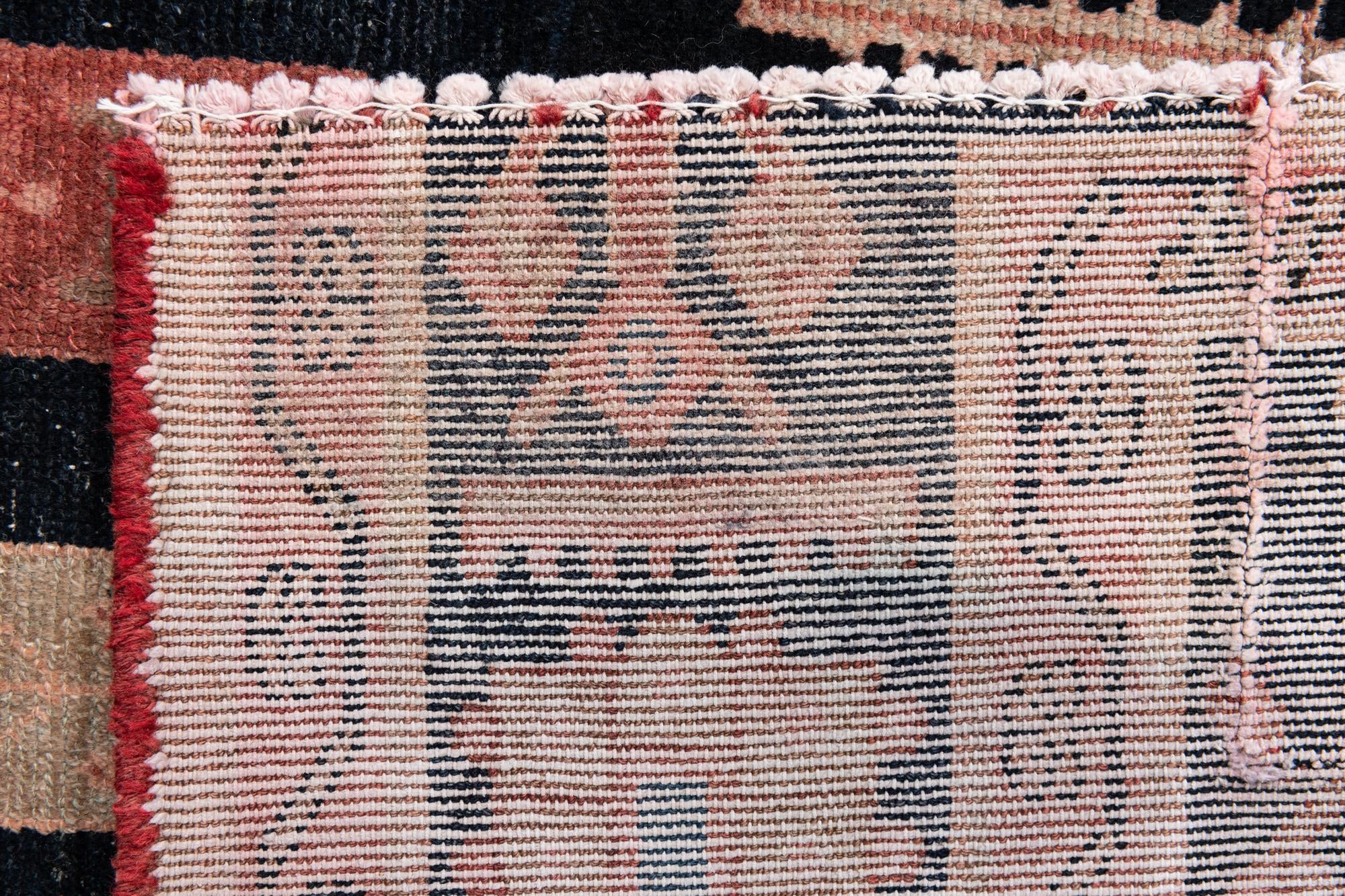 5' x 9' Hand Knotted Ultra Vintage Persian Wool Rug