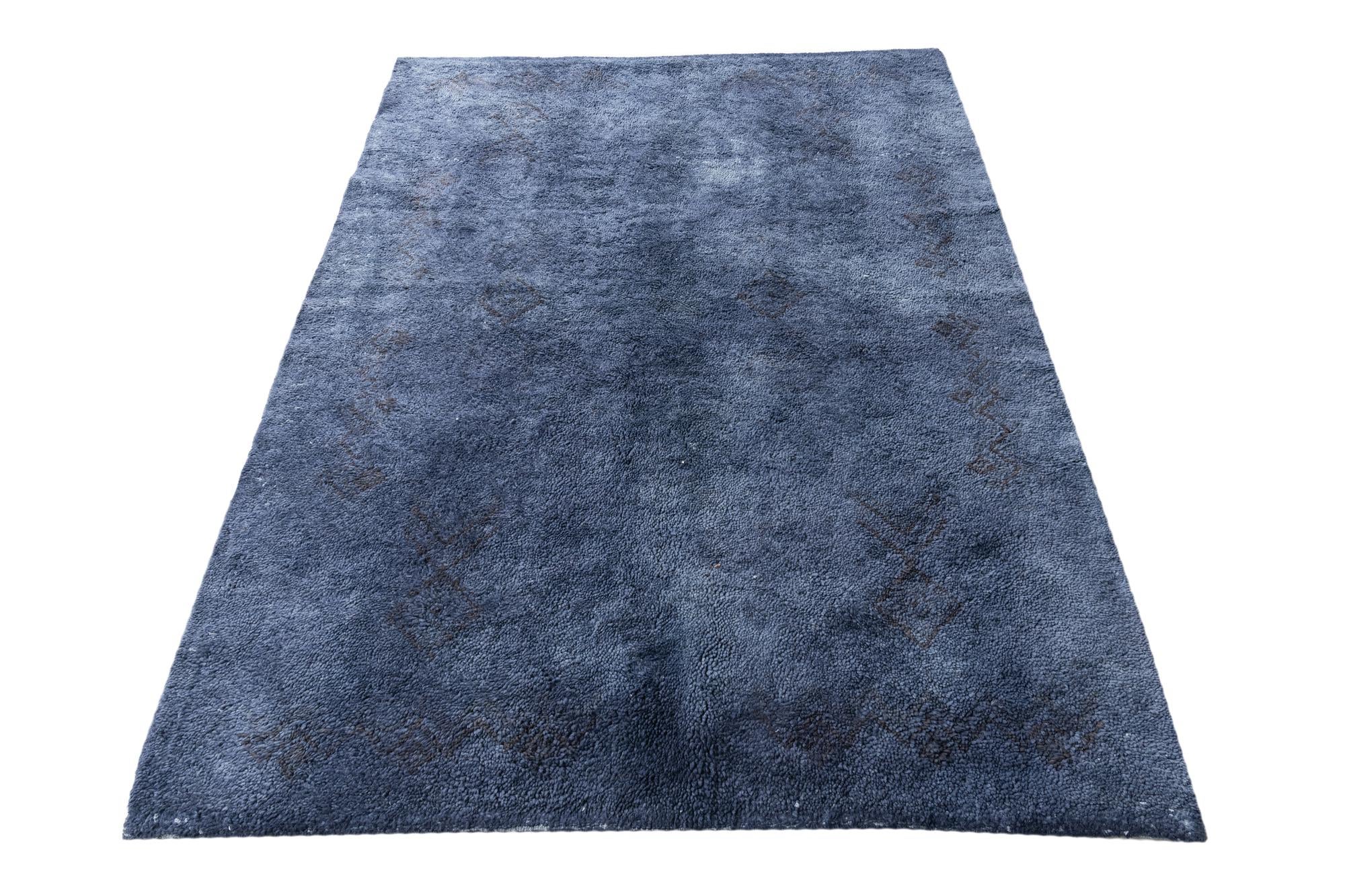 5' 4 x 7' 2 Hand Knotted Ultra Vintage Persian Wool Rug