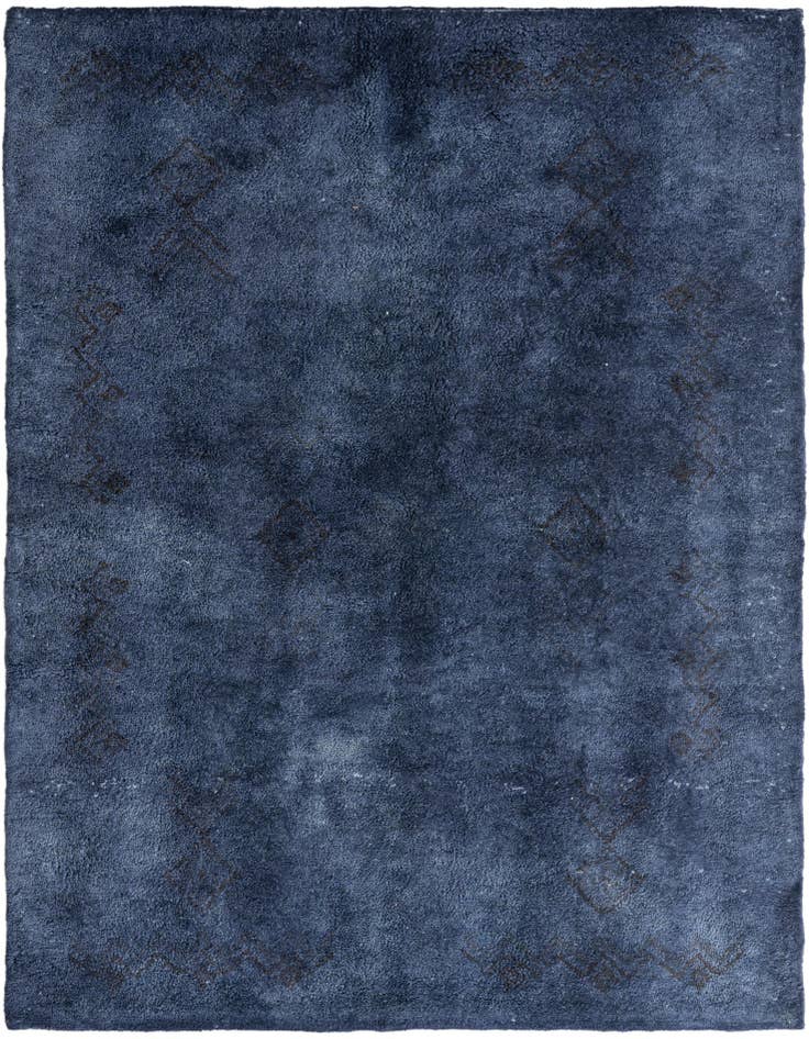 Detail image of 5' 4 x 7' 2 Hand Knotted Ultra Vintage Persian Wool Rug