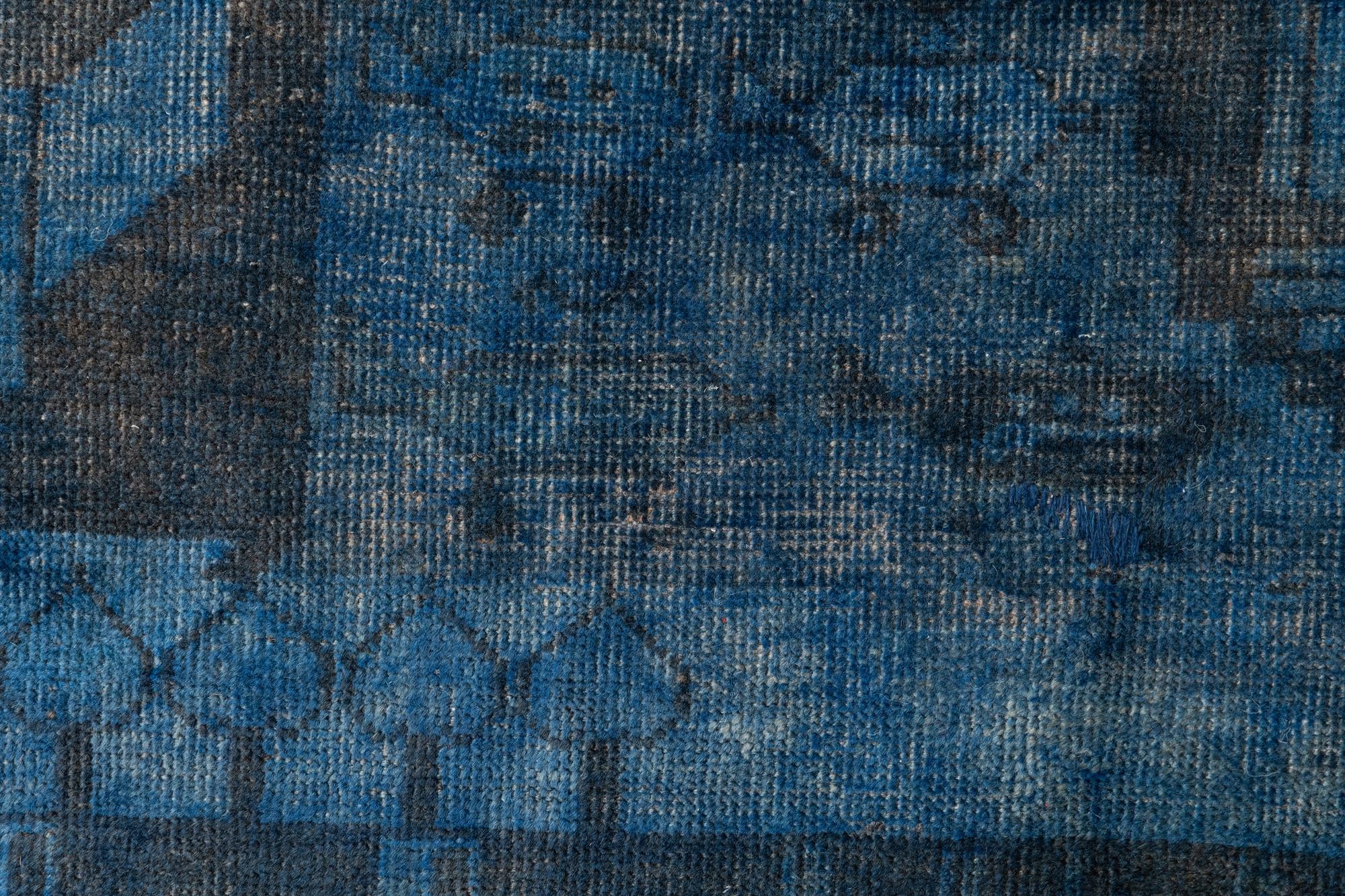 3' 6 x 6' 8 Hand Knotted Ultra Vintage Persian Wool Rug