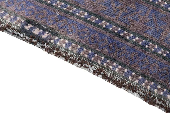 4' 2 x 7' 6 Hand Knotted Ultra Vintage Persian Wool Rug