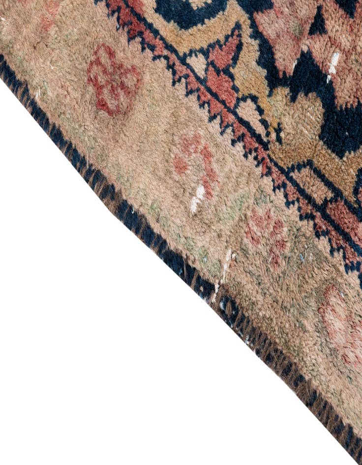 Detail image of 3' 3 x 5'  Hand Knotted Ultra Vintage Persian Wool Rug