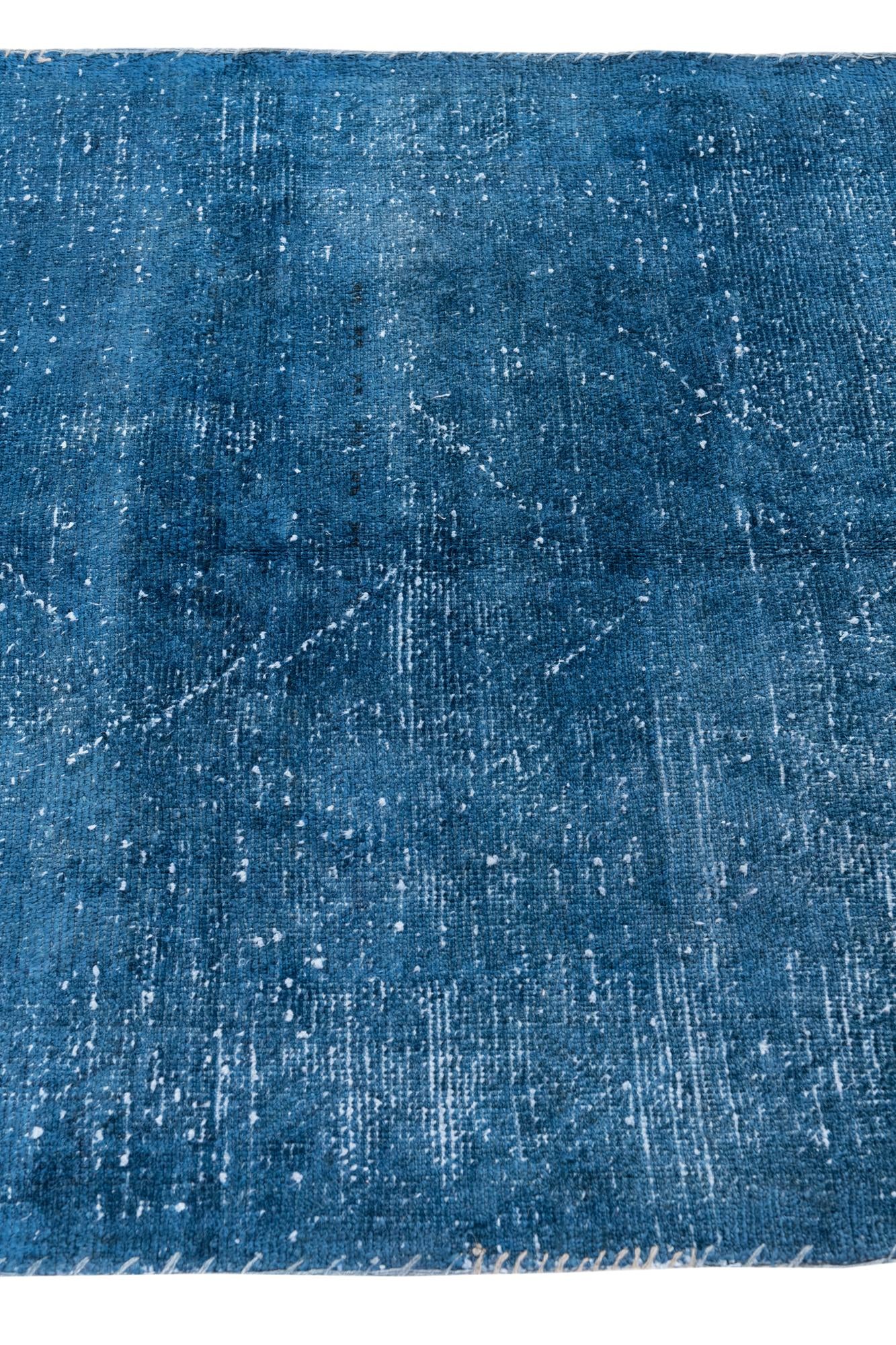3' 7 x 5' 4 Hand Knotted Ultra Vintage Persian Wool Rug