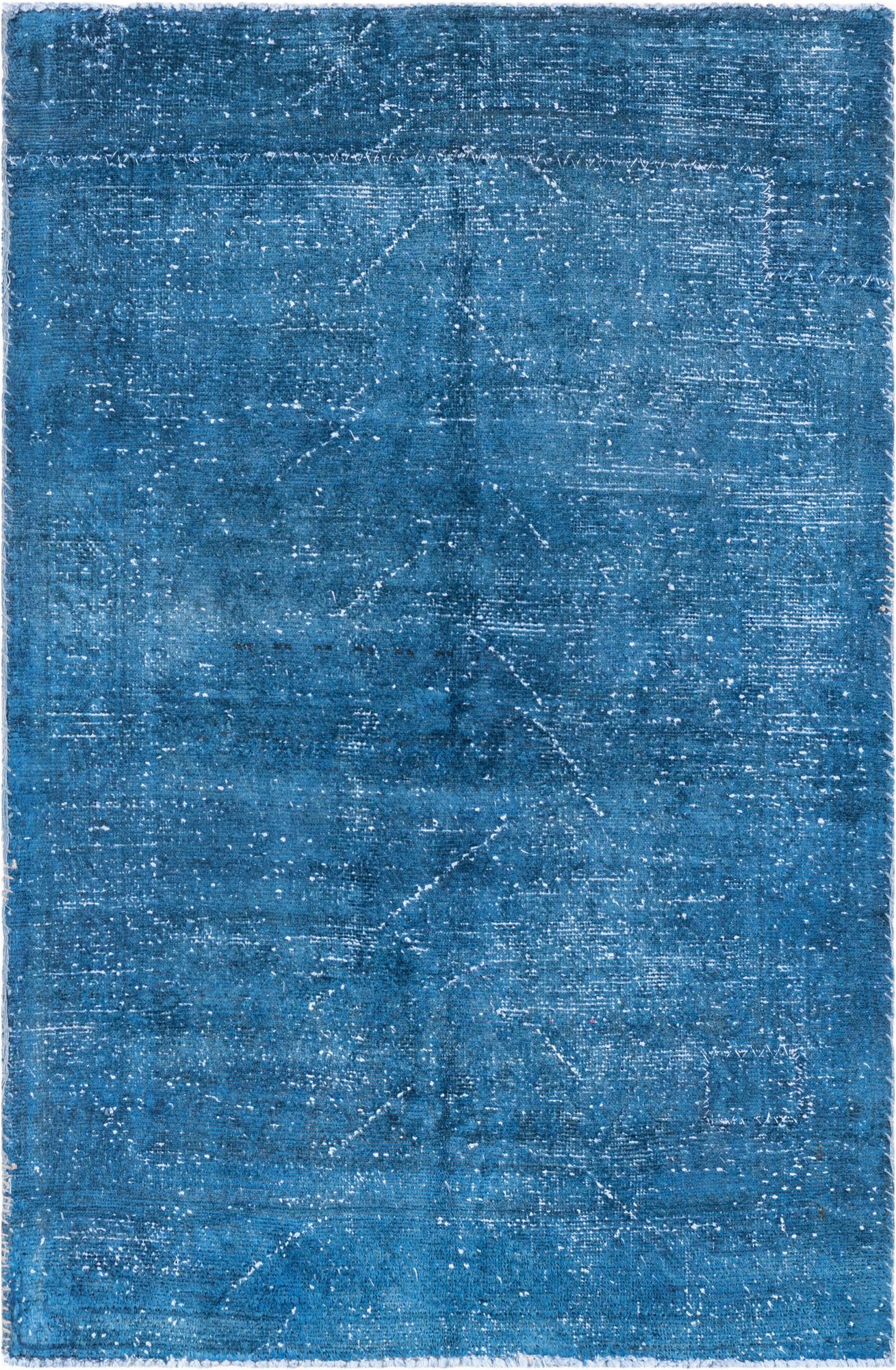 3' 7 x 5' 4 Hand Knotted Ultra Vintage Persian Wool Rug