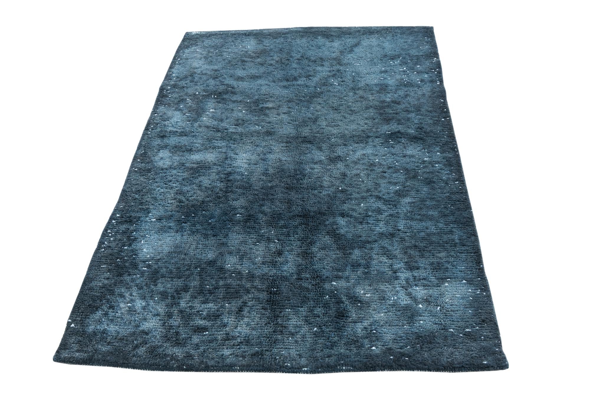 3' 10 x 5' 8 Hand Knotted Ultra Vintage Persian Wool Rug