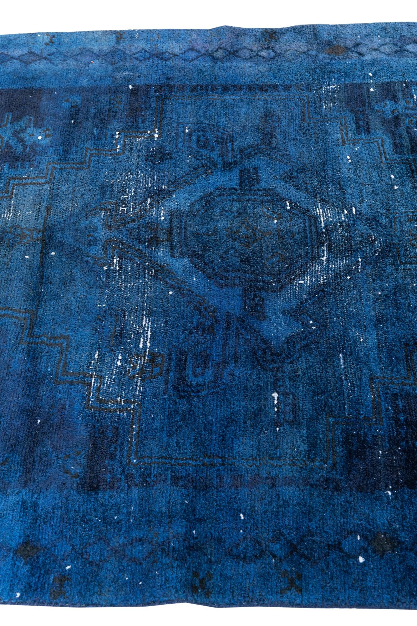 4' 4 x 6' Hand Knotted Ultra Vintage Persian Wool Rug