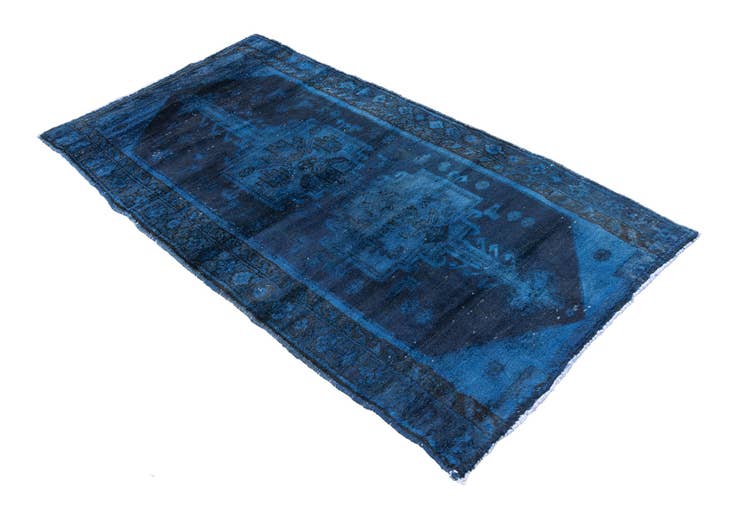 Detail image of 3' 4 x 6' 2 Hand Knotted Ultra Vintage Persian Wool Rug