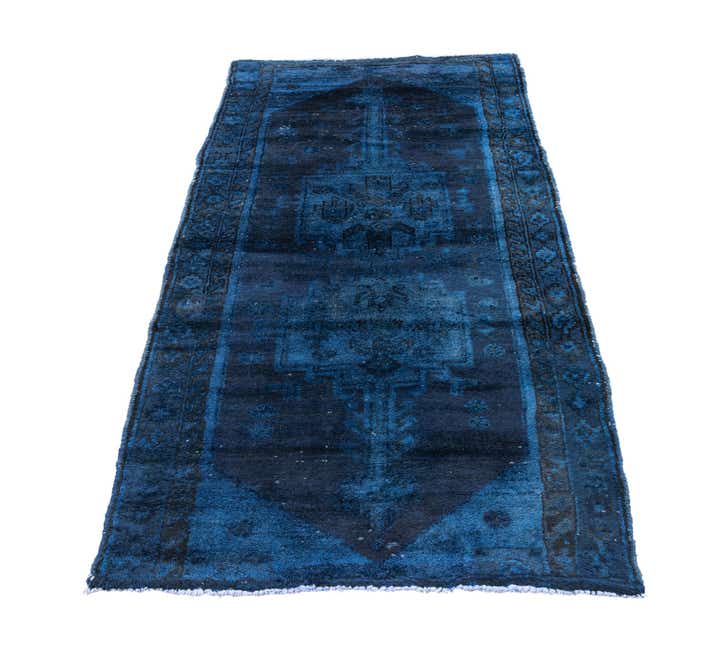 3' 4 x 6' 2 Hand Knotted Ultra Vintage Persian Wool Rug