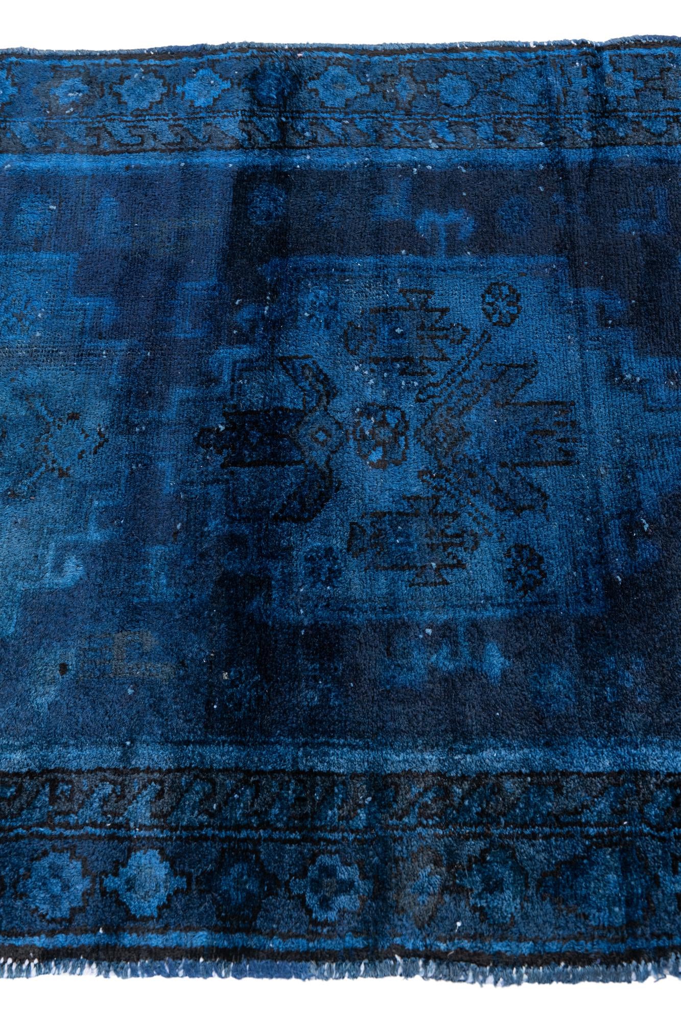 3' 4 x 6' 2 Hand Knotted Ultra Vintage Persian Wool Rug