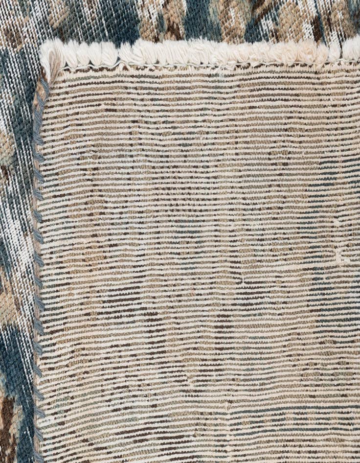 Detail image of 6' 5 x 9' 3  Hand Knotted Ultra Vintage Persian Wool Rug