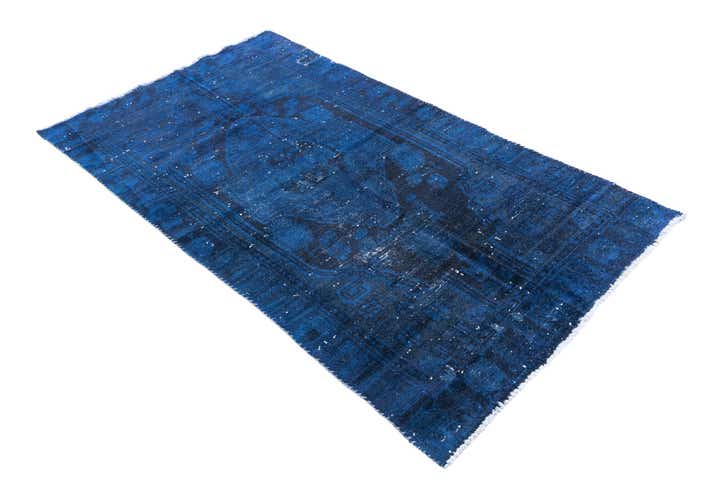 3' 8 x 6' 8 Hand Knotted Ultra Vintage Persian Wool Rug