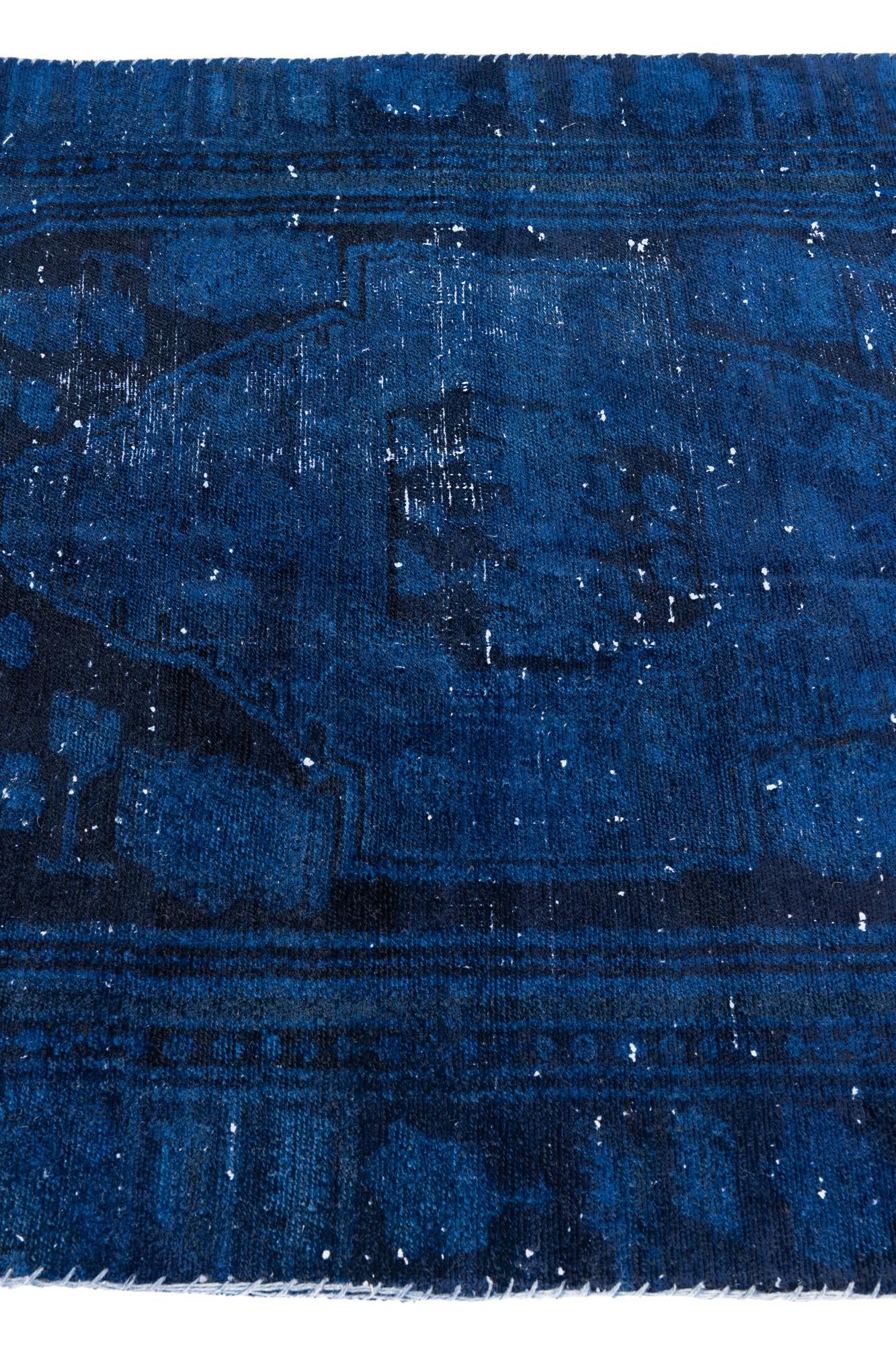 3' 8 x 6' 8 Hand Knotted Ultra Vintage Persian Wool Rug