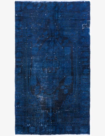 3' 8 x 6' 8 Hand Knotted Ultra Vintage Persian Wool Rug