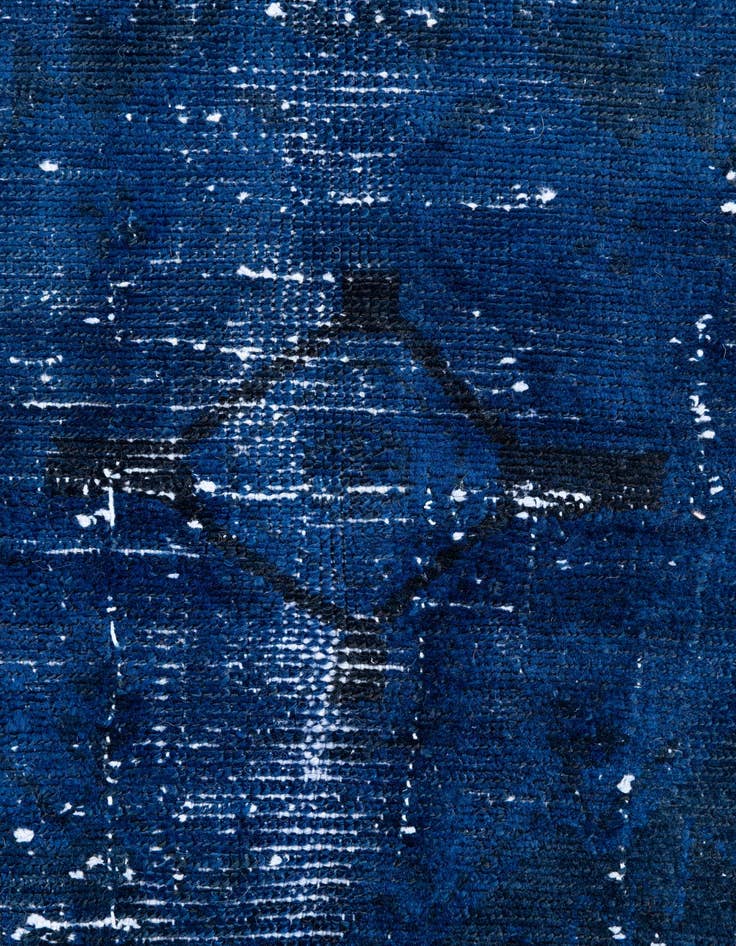 Detail image of 3' 10 x 7' 1  Hand Knotted Ultra Vintage Persian Wool Rug