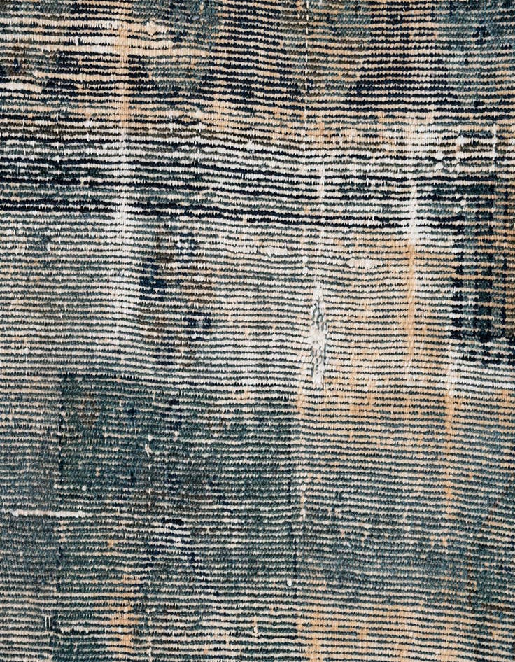 Detail image of 4' 7 x 7' 7  Hand Knotted Ultra Vintage Persian Wool Rug