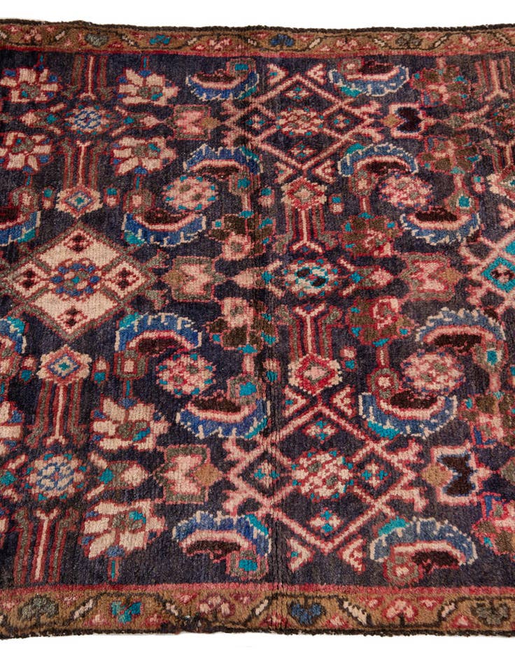 Detail image of 3' x 4' 4 Hand Knotted Ultra Vintage Persian Wool Rug