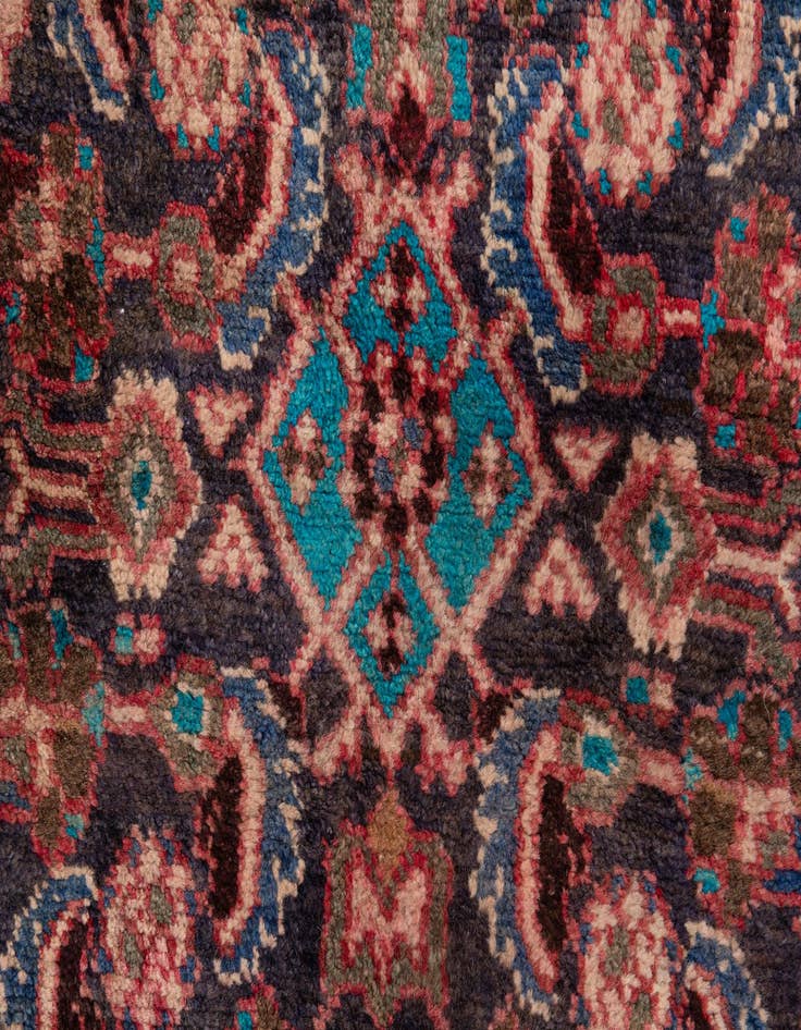 Detail image of 3' x 4' 4 Hand Knotted Ultra Vintage Persian Wool Rug