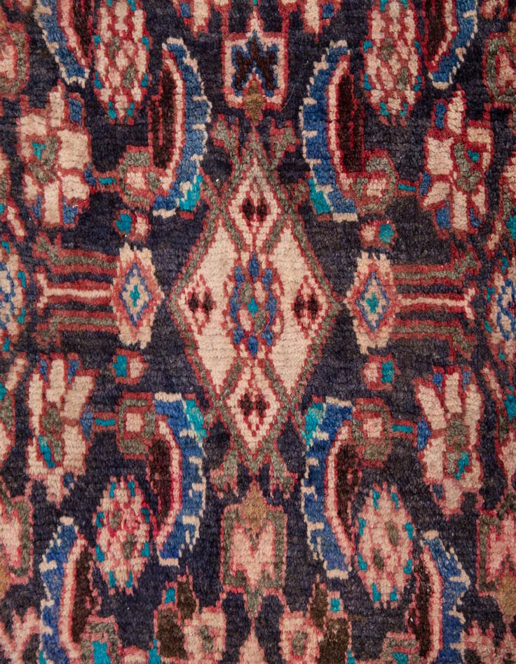 Detail image of 3' x 4' 4 Hand Knotted Ultra Vintage Persian Wool Rug