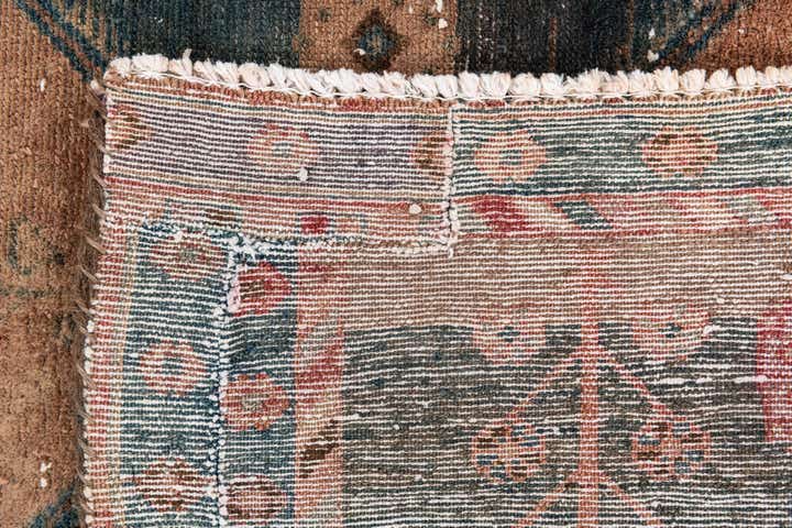 4' 1 x 7' Hand Knotted Ultra Vintage Persian Wool Rug