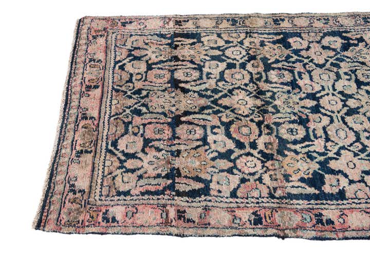 3' 3 x 4' 9 Hand Knotted Ultra Vintage Persian Wool Rug