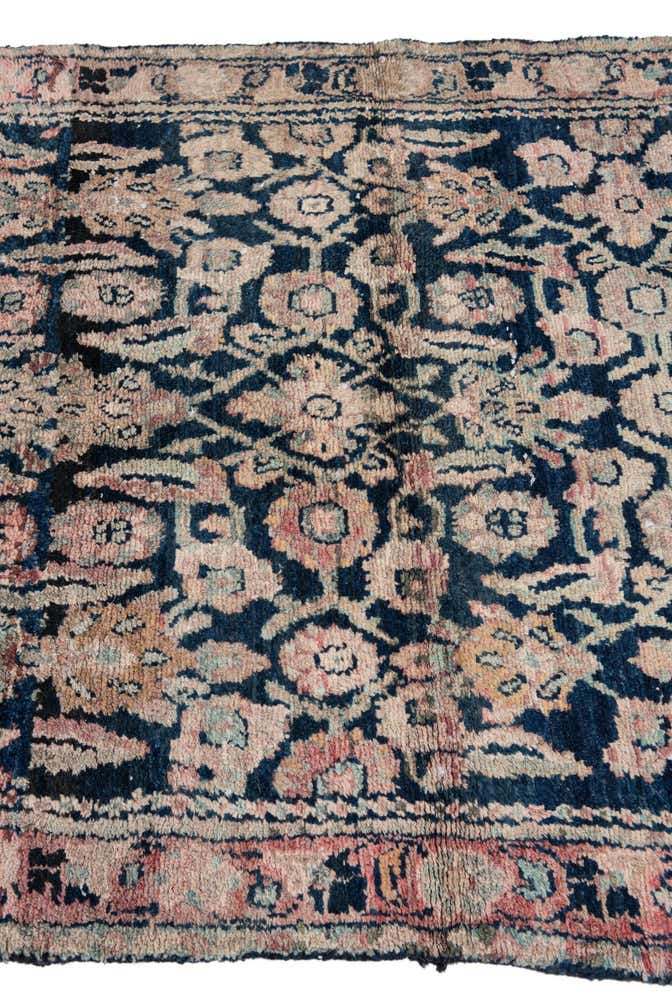 3' 3 x 4' 9 Hand Knotted Ultra Vintage Persian Wool Rug