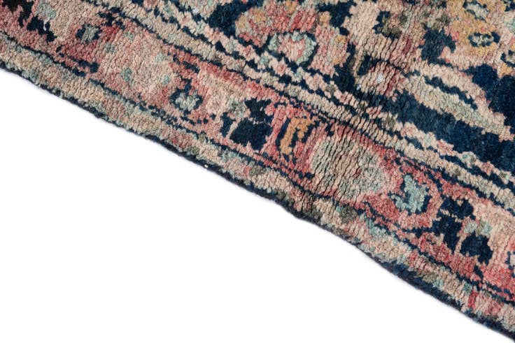 Detail image of 3' 3 x 4' 9 Hand Knotted Ultra Vintage Persian Wool Rug