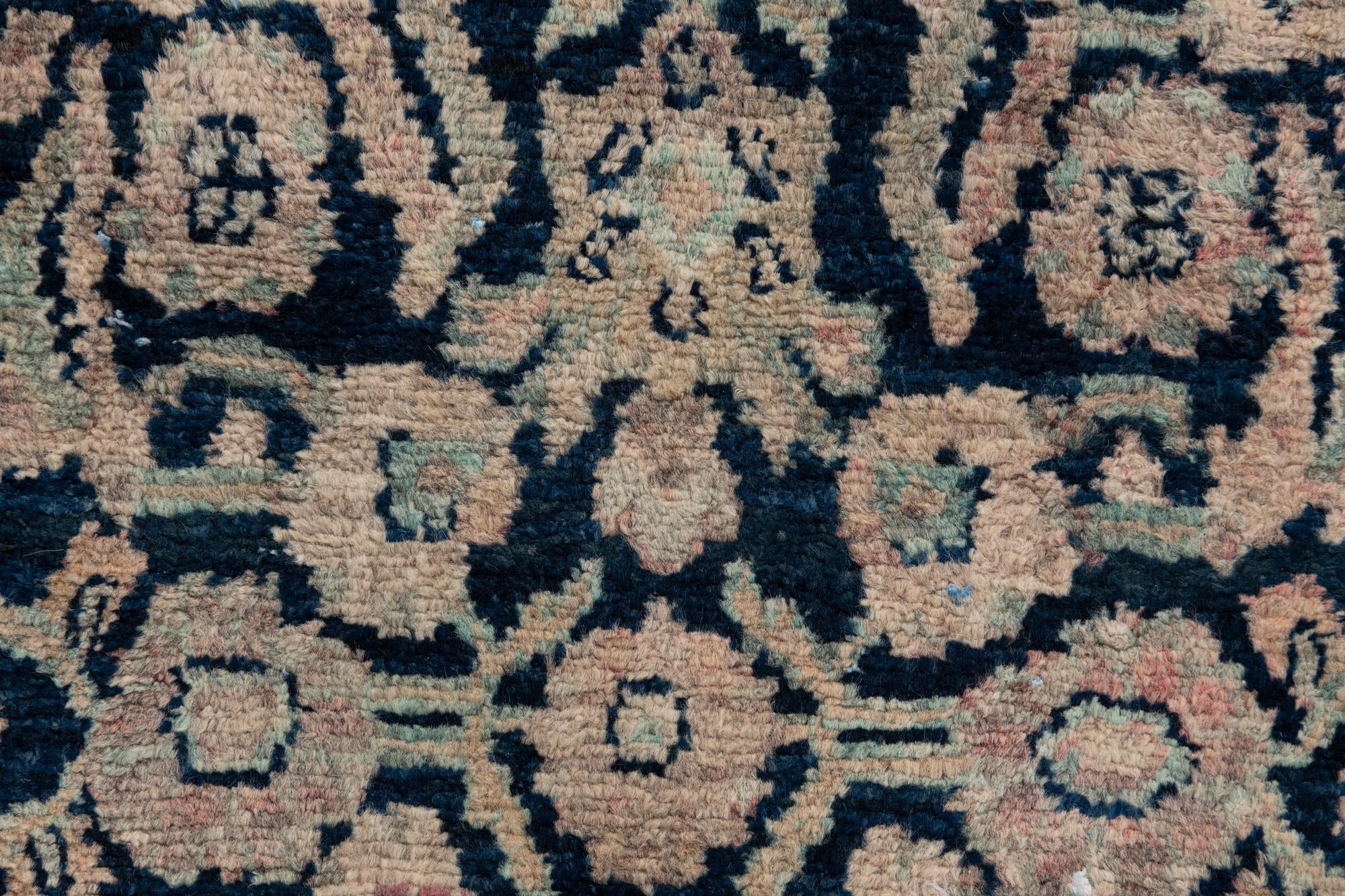 3' 3 x 4' 9 Hand Knotted Ultra Vintage Persian Wool Rug