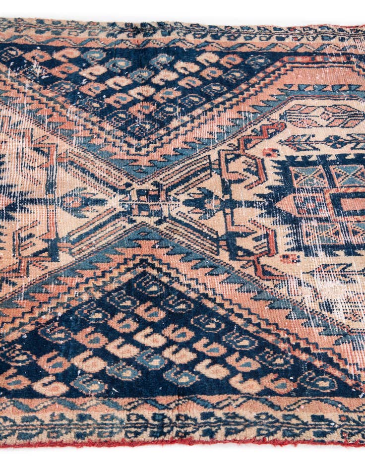 Detail image of 3' x 5' 7  Hand Knotted Ultra Vintage Persian Wool Rug