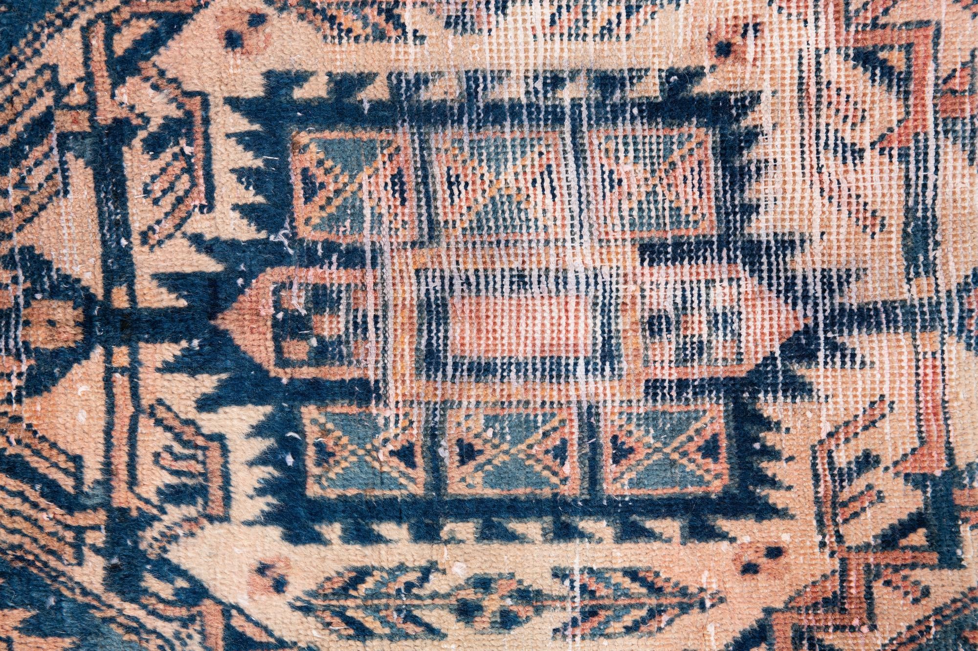 3' x 5' 7 Hand Knotted Ultra Vintage Persian Wool Rug