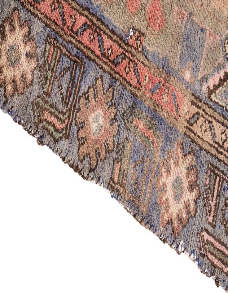 Detail image of 3' 8 x 6'  Hand Knotted Ultra Vintage Persian Wool Rug