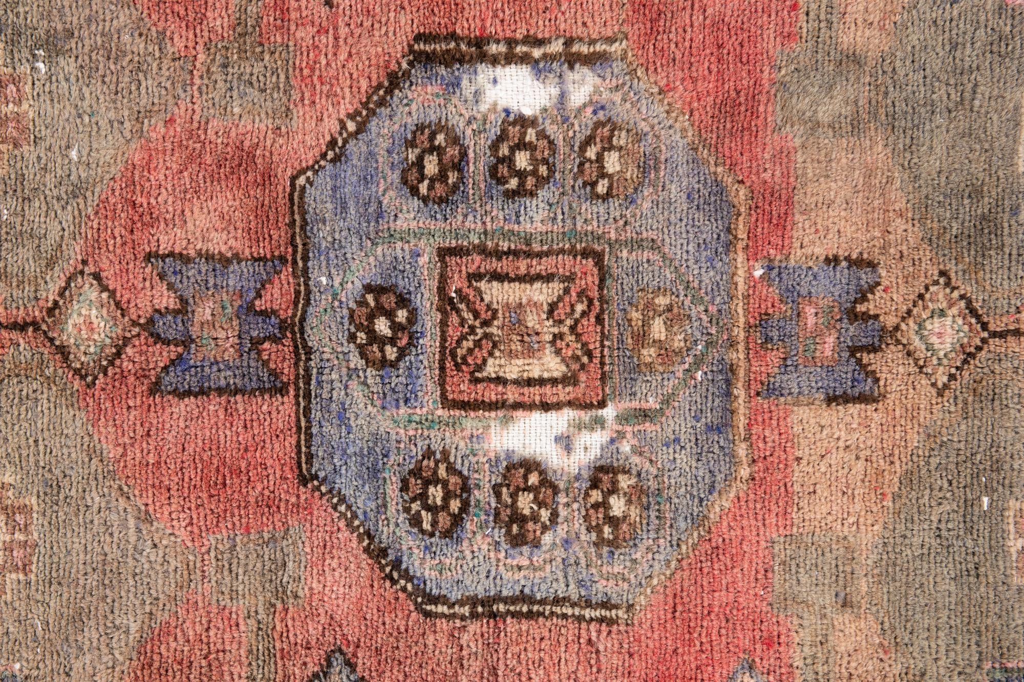 3' 8 x 6' Hand Knotted Ultra Vintage Persian Wool Rug