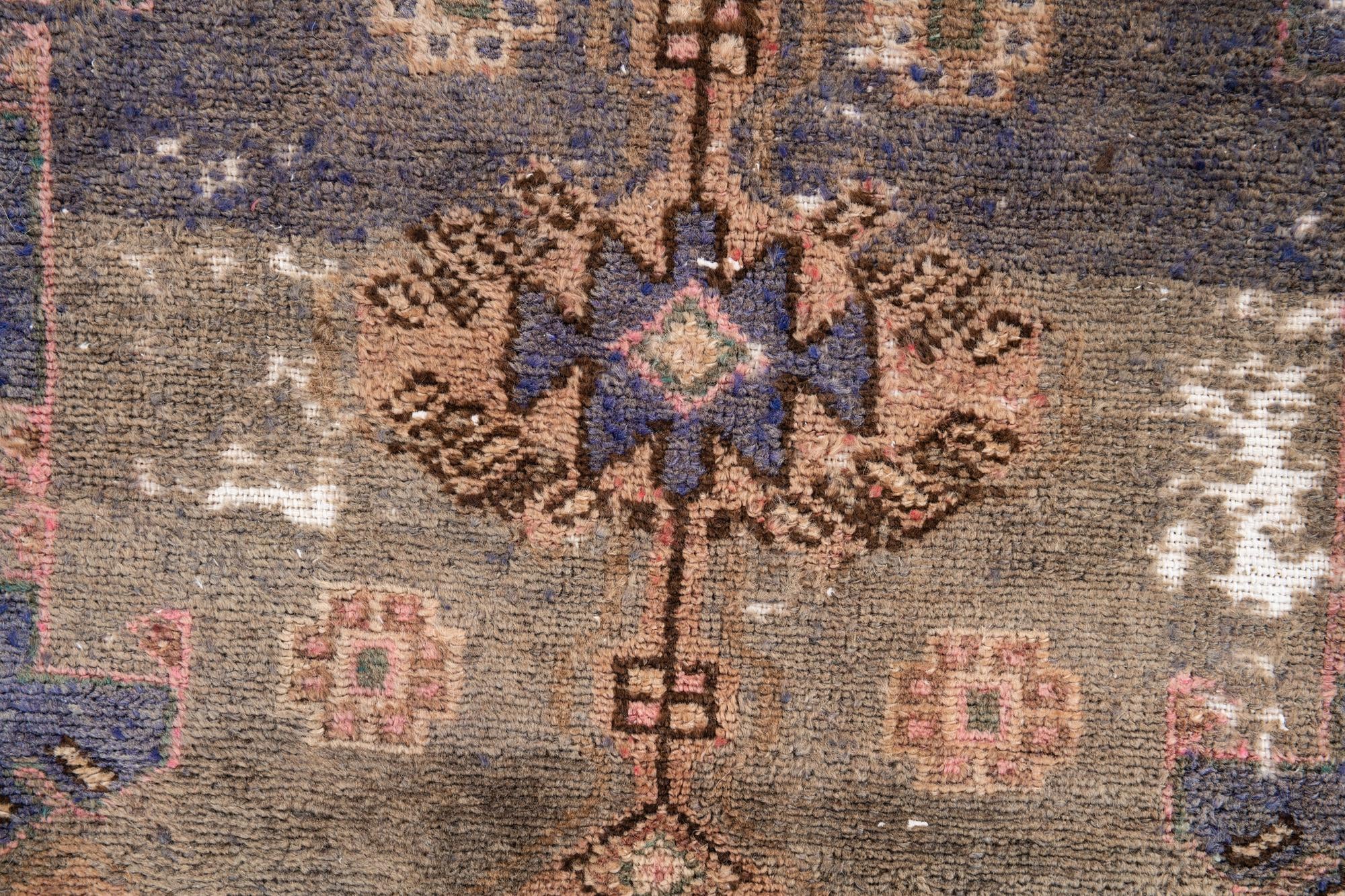 3' 8 x 6' Hand Knotted Ultra Vintage Persian Wool Rug