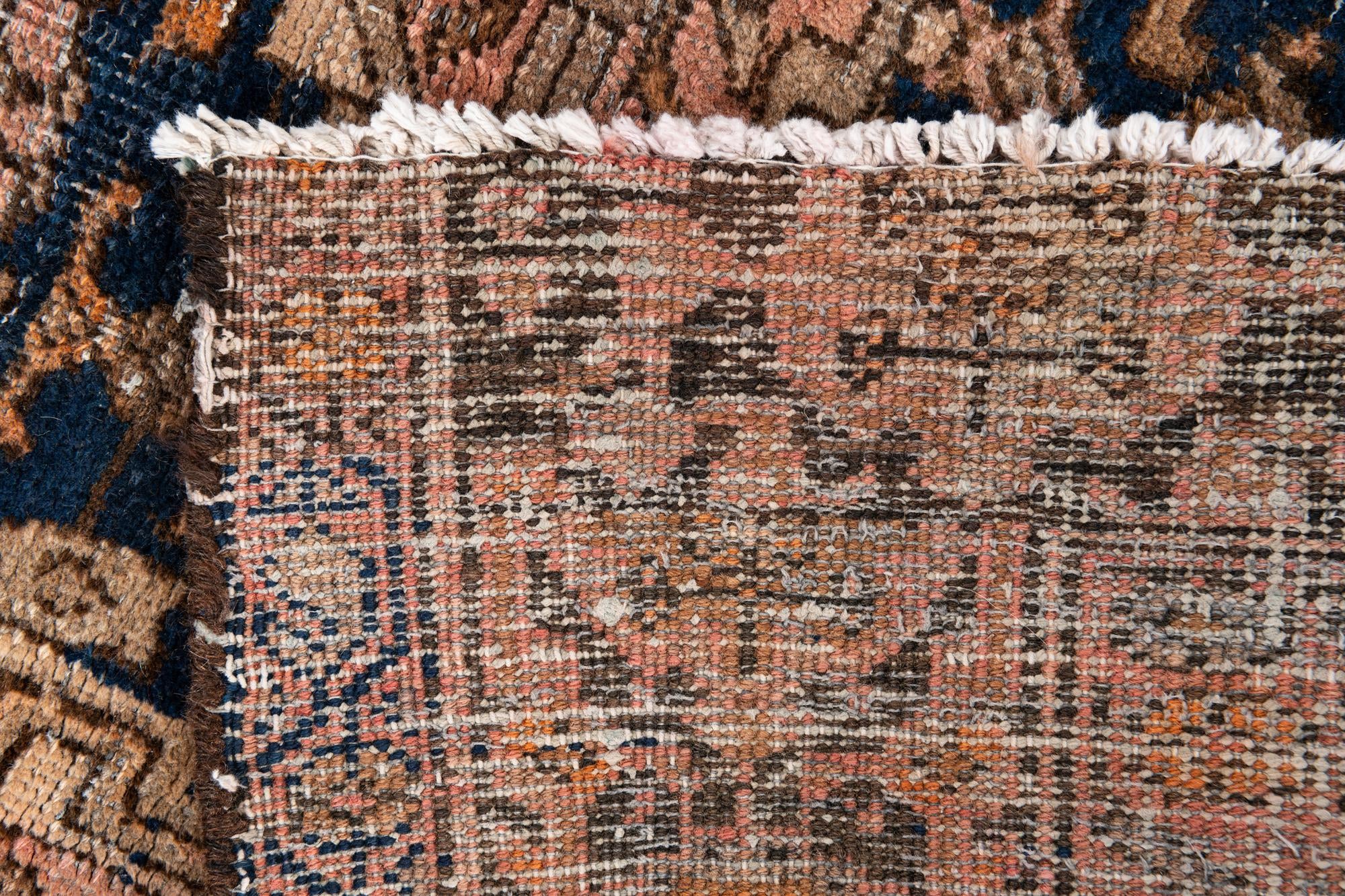 4' 4 x 5' 5 Hand Knotted Ultra Vintage Persian Wool Rug