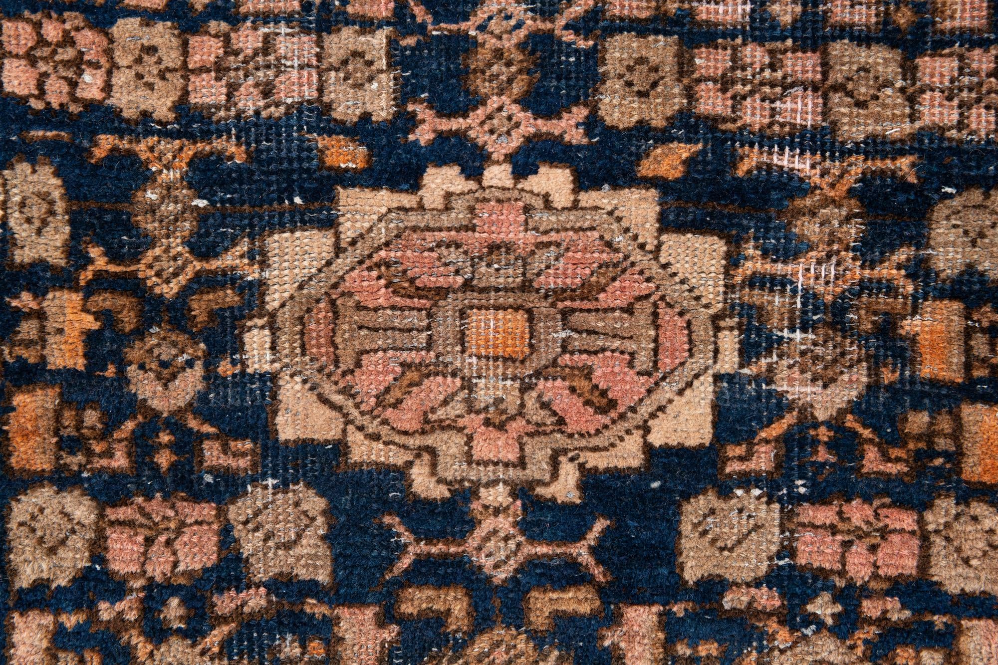 4' 4 x 5' 5 Hand Knotted Ultra Vintage Persian Wool Rug