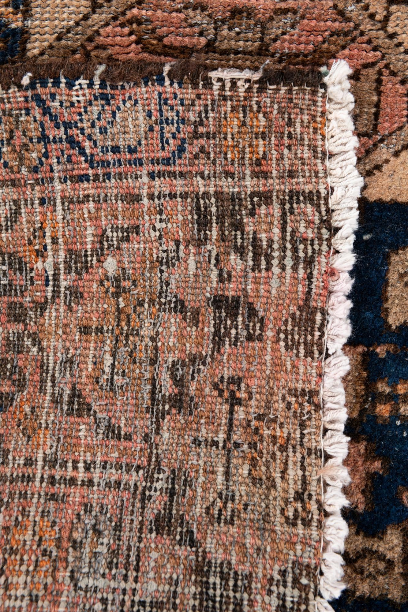 4' 4 x 5' 5 Hand Knotted Ultra Vintage Persian Wool Rug