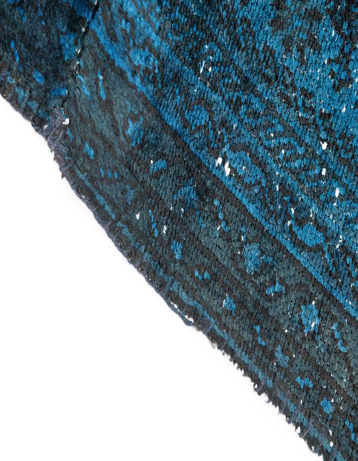 Detail image of 5' 4 x 7' 9  Hand Knotted Ultra Vintage Persian Wool Rug