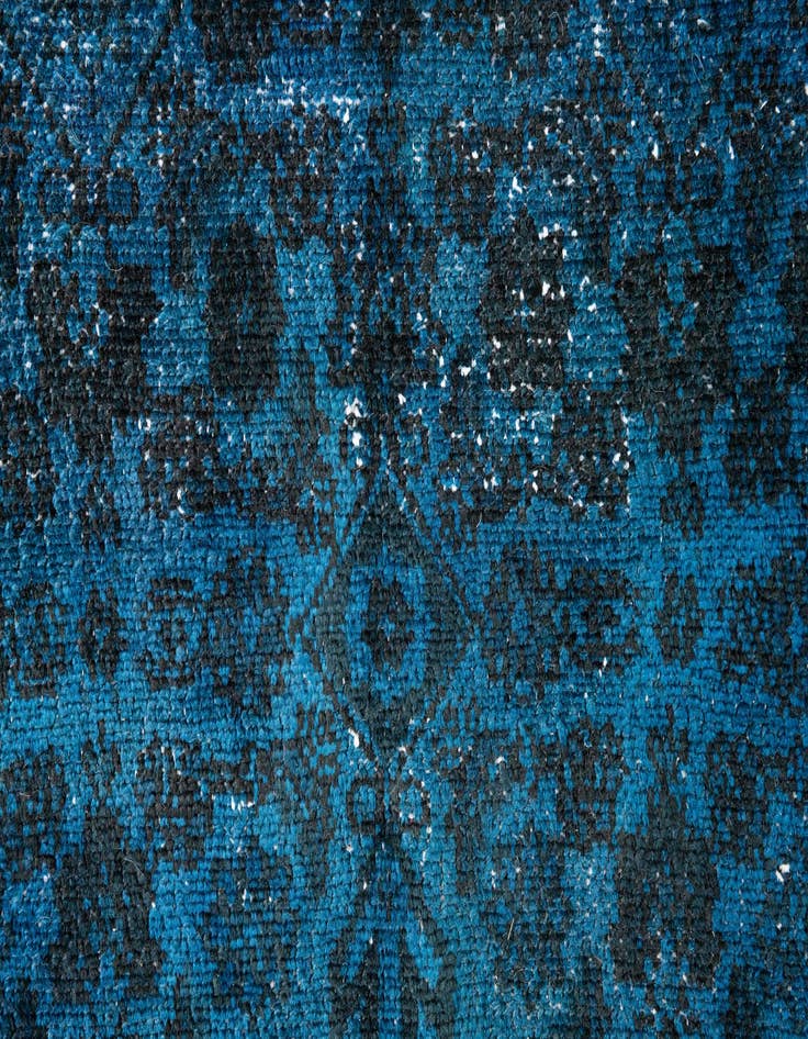 Detail image of 5' 4 x 7' 9  Hand Knotted Ultra Vintage Persian Wool Rug