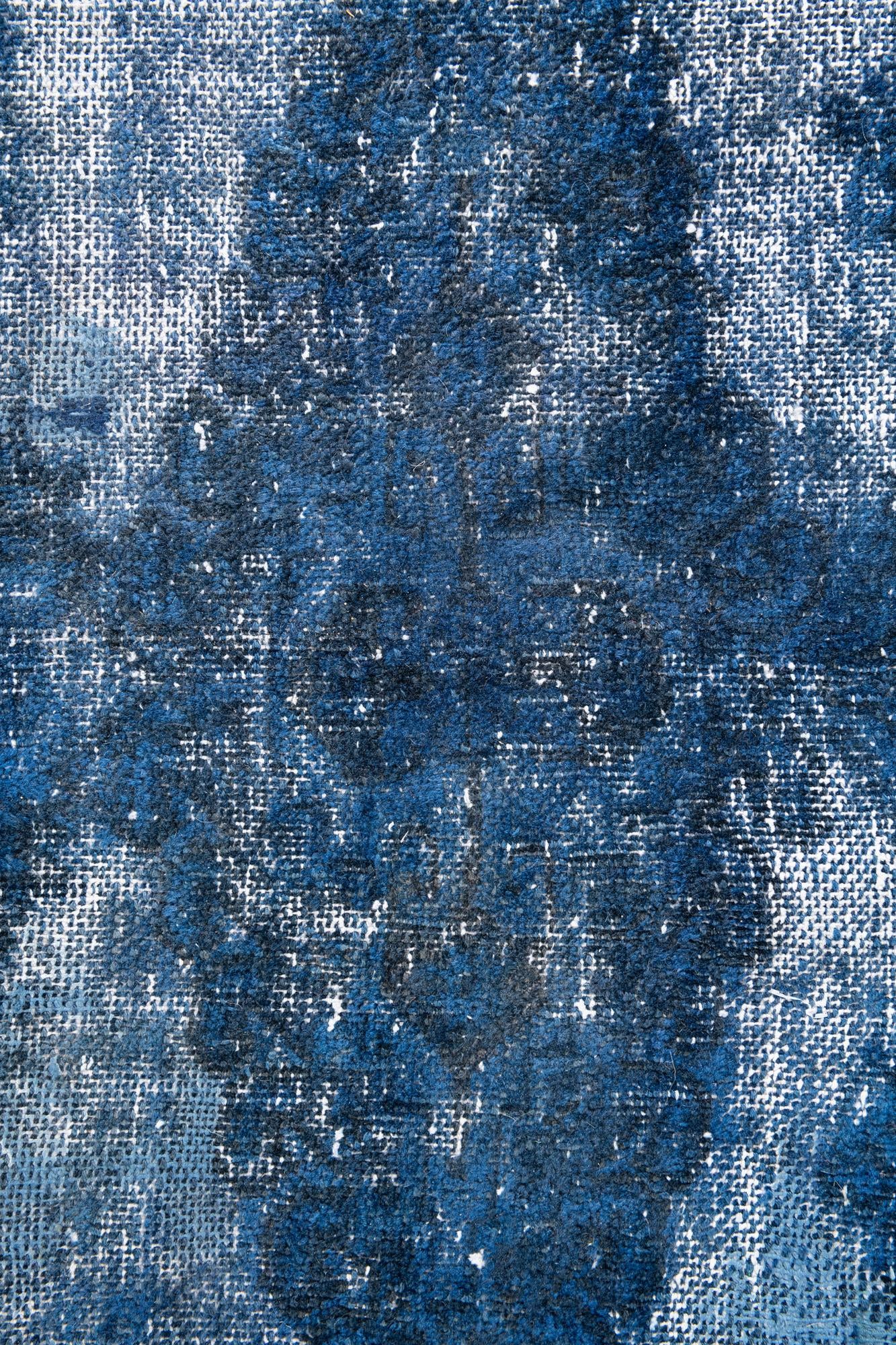 6' 8 x 9' Hand Knotted Ultra Vintage Persian Wool Rug