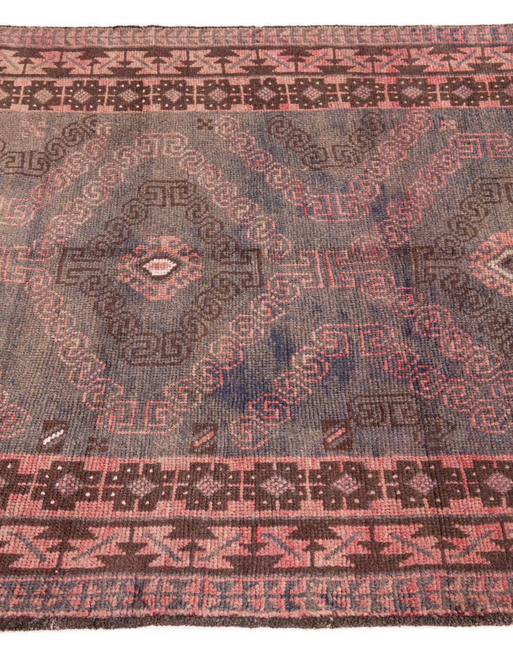 Detail image of 3' 6 x 6' 3  Hand Knotted Ultra Vintage Persian Wool Rug