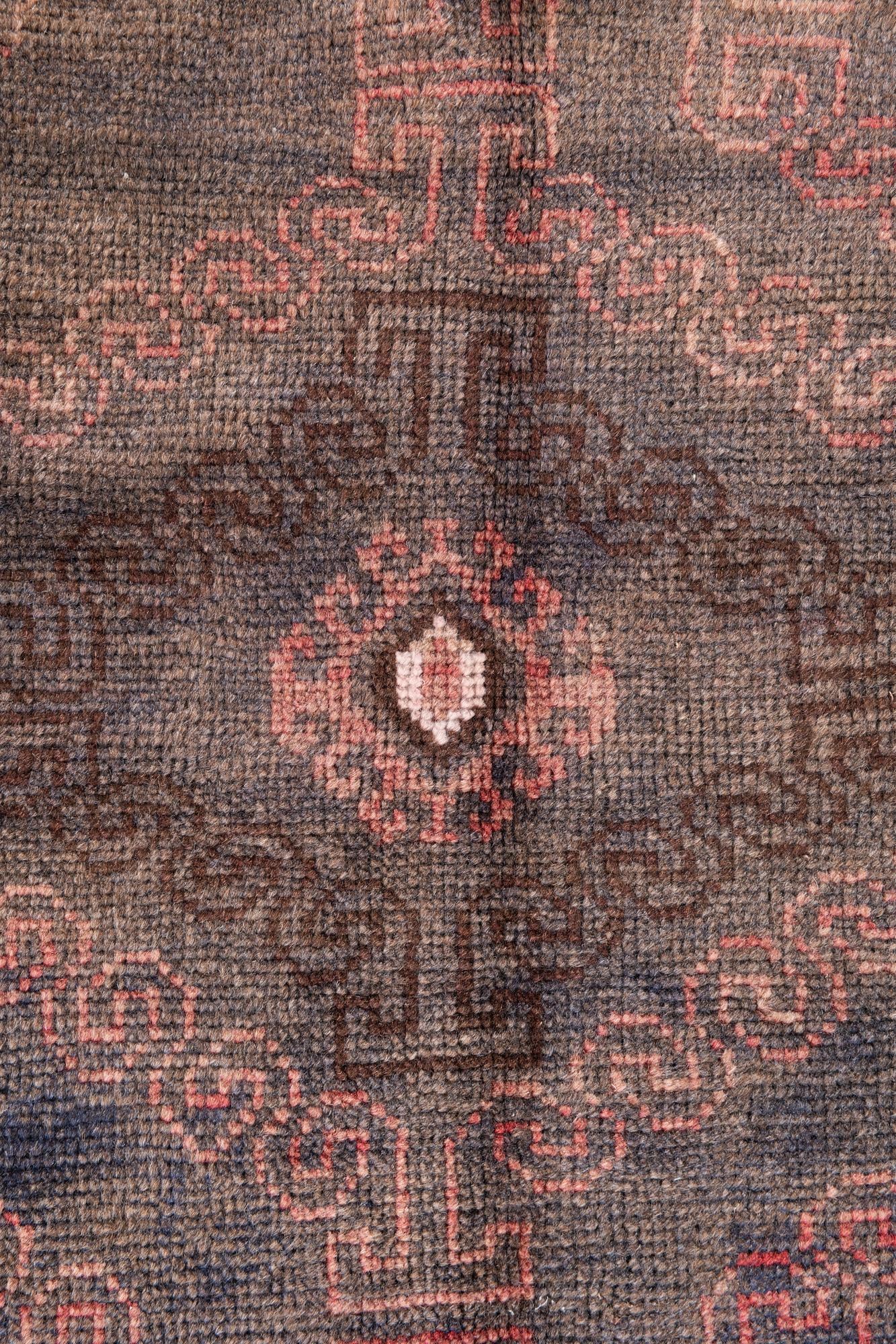 3' 6 x 6' 3 Hand Knotted Ultra Vintage Persian Wool Rug