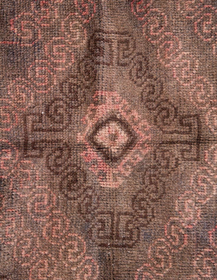 Detail image of 3' 6 x 6' 3  Hand Knotted Ultra Vintage Persian Wool Rug