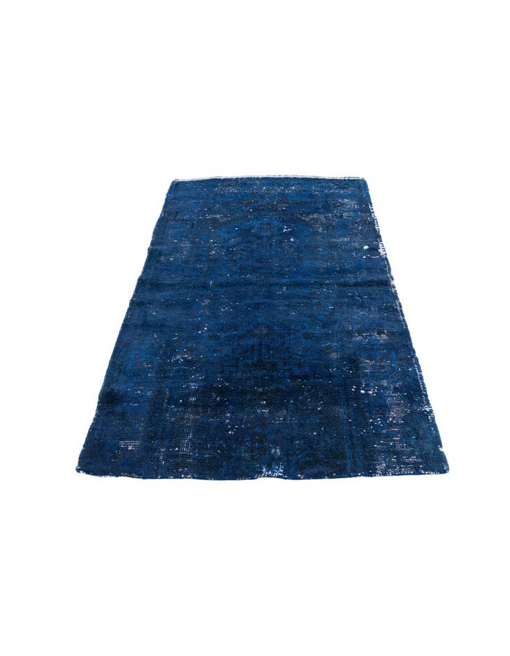 Detail image of 3' 6 x 5' 6  Hand Knotted Ultra Vintage Persian Wool Rug