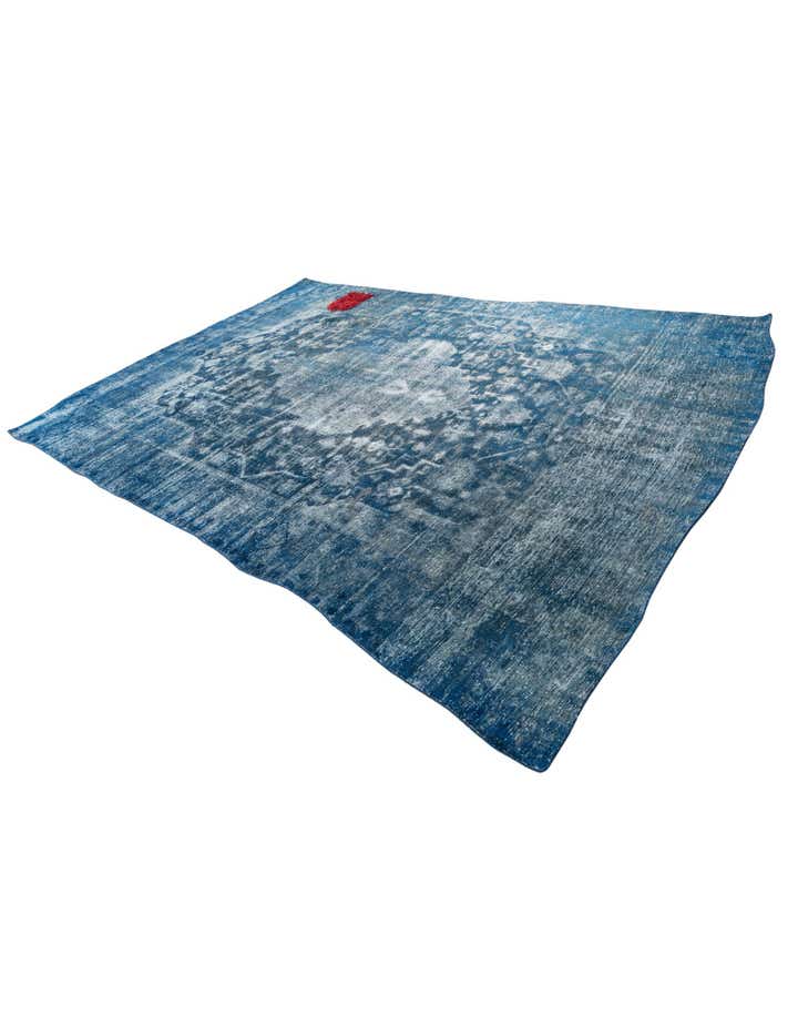 9' 2 x 11' 10 Hand Knotted Ultra Vintage Persian Wool Rug