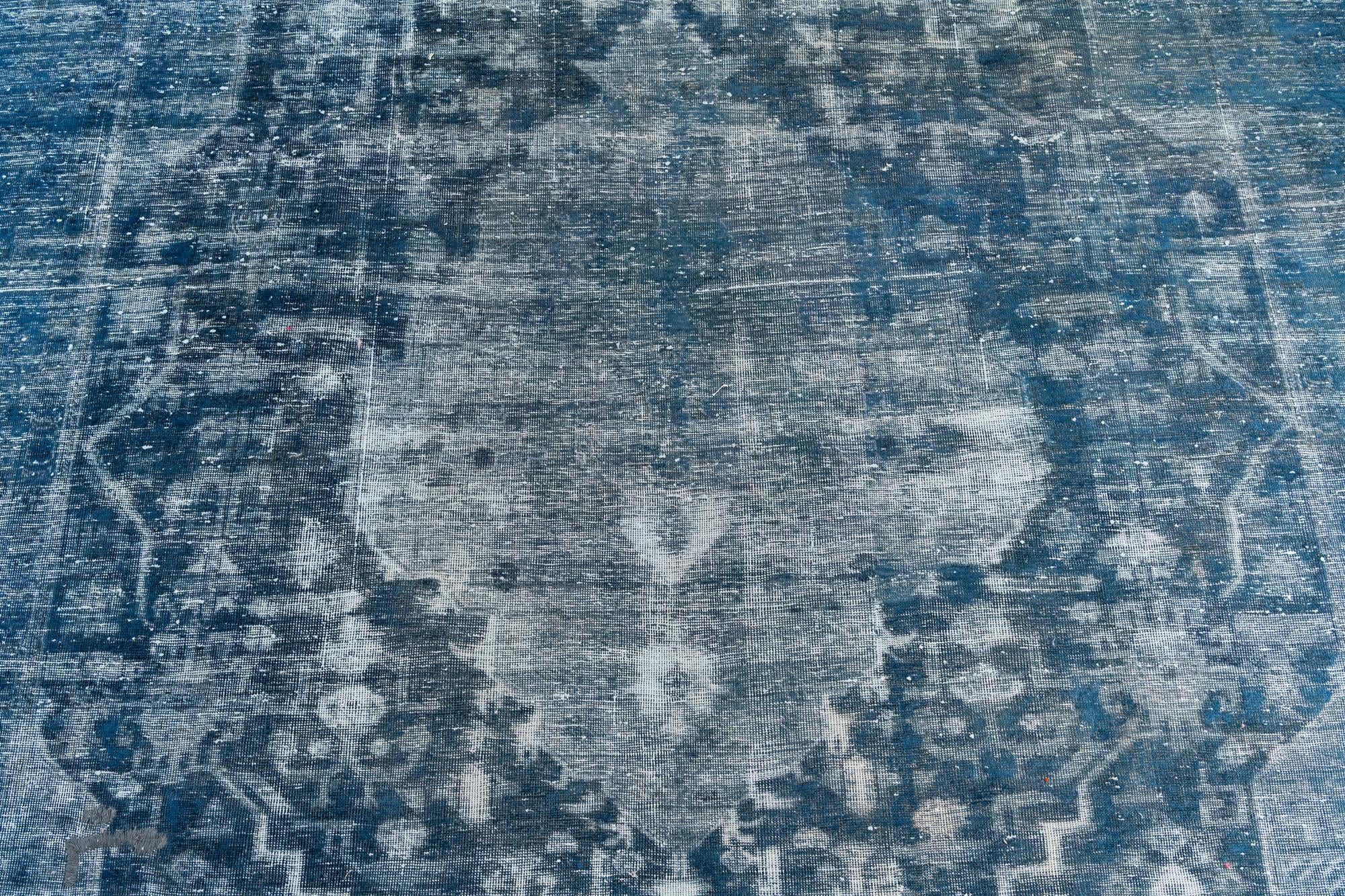 9' 2 x 11' 10 Hand Knotted Ultra Vintage Persian Wool Rug