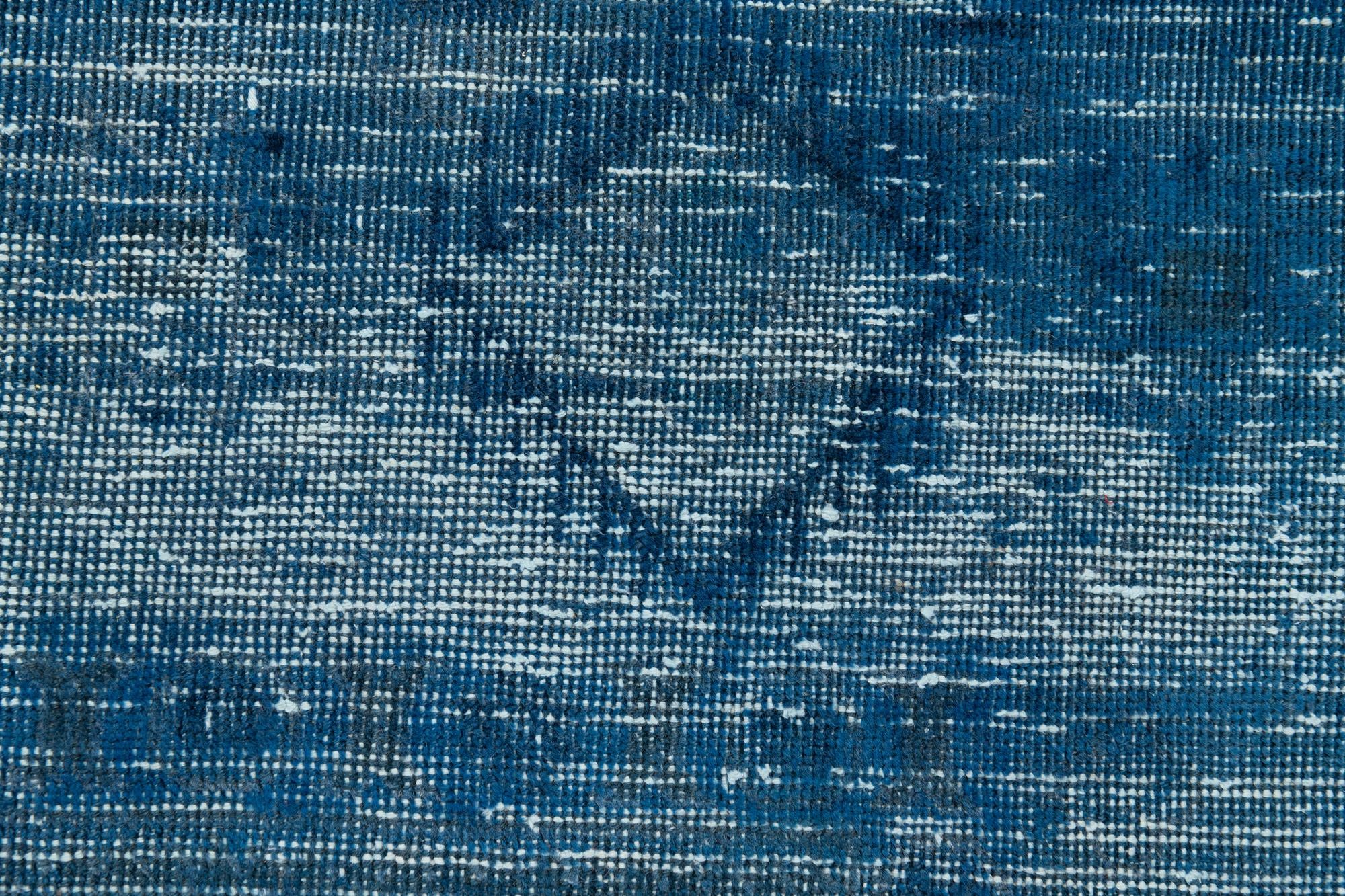 9' 2 x 11' 10 Hand Knotted Ultra Vintage Persian Wool Rug