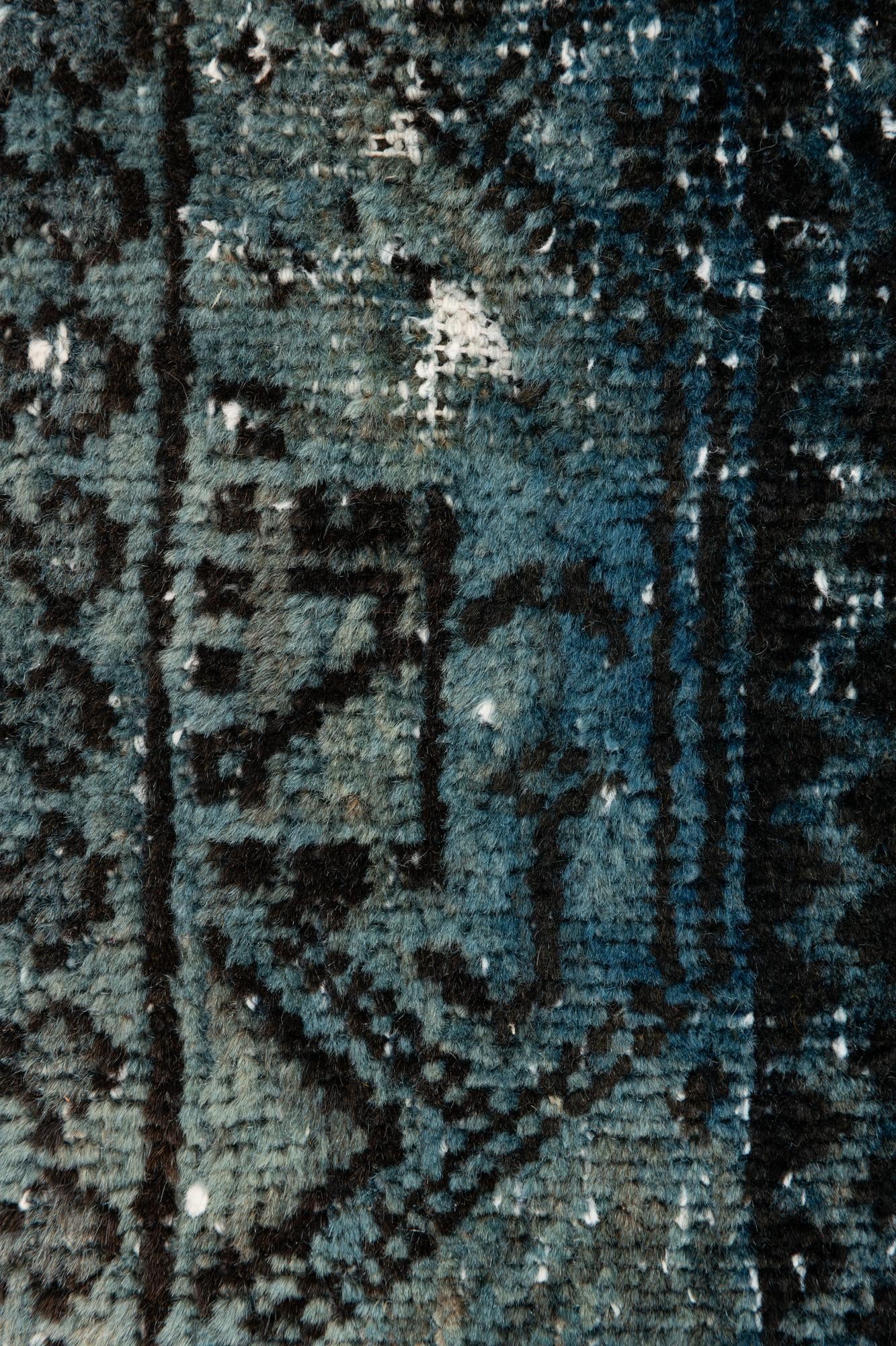 3' 5 x 4' 10 Hand Knotted Ultra Vintage Persian Wool Rug